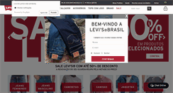 Desktop Screenshot of levi.com.br